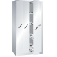 LISTA - Armoire à extension verticale avec panneaux de façades (LxPxH) 1000x695x1950mm 4 extensions avec 4 rayons amovibles par extension (sans porte-outil NC) Gris clair RAL 7035