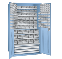 Armoire grande capacité Lista H 195 x L 110 x P 62 cm