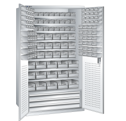 Armoire grande capacité Lista H 195 x L 110 x P 62 cm