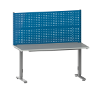 Poste de travail Lista Solo Workspace réglage électrique de la hauteur, avec superstructure