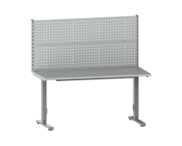 Poste de travail Lista Solo Workspace réglage électrique de la hauteur, avec superstructure