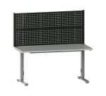 Poste de travail Lista Solo Workspace réglage électrique de la hauteur, avec superstructure