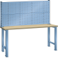 LISTA - Superstructure universelle pour établis (LxH) 2000x700mm Bleu clair RAL 5012