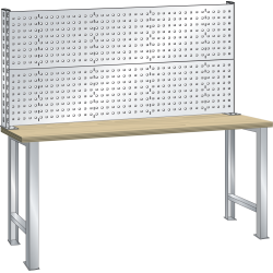 LISTA - Superstructure universelle pour établis (LxH) 2000x700mm Gris clair RAL 7035