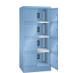 LISTA - Armoire charge batterie H 179,5 x L 81 x P 58,5 cm - 2 x 4 casiers