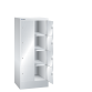 LISTA - Armoire à casiers (LxPxH) 610x500x1395mm 2x4 casiers KEY Lock Gris clair RAL 7035