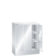 LISTA - Armoire à casiers (LxPxH) 905x500x1095mm 3x3 casiers KEY Lock Gris clair RAL 7035