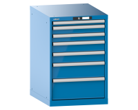 LISTA - Armoire à tiroirs (HxLxP) 85 x 56,4 x 72,5 cm KEY Lock R5012