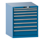 Armoire à tiroirs Lista 36 x 36E  H 85 x L 71,7 x P 72,5 cm 8 tiroirs Key Lock