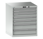 Armoire à tiroirs Lista 36 x 36E  H 85 x L 71,7 x P 72,5 cm 7 tiroirs Key Lock