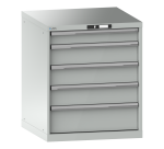 Armoire à tiroirs Lista 36 x 36E  H 85 x L 71,7 x P 72,5 cm 5 tiroirs Key Lock