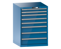 LISTA - Armoire à tiroirs (HxLxP) 100 x 71,7 x 72,5 cm KEY Lock R5012