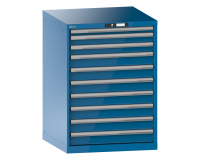 LISTA - Armoire à tiroirs (HxLxP) 100 x 71,7 x 72,5 cm KEY Lock R5012