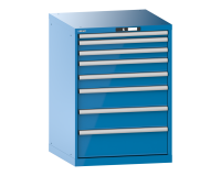 LISTA - Armoire à tiroirs (HxLxP) 100 x 71,7 x 72,5 cm KEY Lock R5012