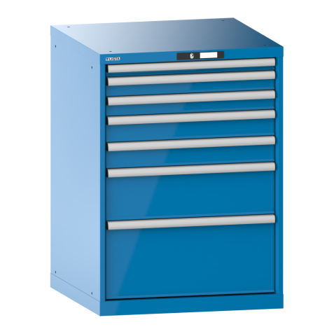 Armoire à tiroirs Lista 36 x 36E H 100 x L 71,7 x P 72,5 cm 7 tiroirs Key Lock