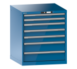 Armoire à tiroirs Lista 36 x 36E  H 85 x L 71,7 x P 72,5 cm 7 tiroirs Key Lock