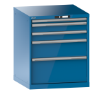 Armoire à tiroirs Lista 36 x 36E  H 85 x L 71,7 x P 72,5 cm 5 tiroirs Key Lock