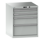 Armoire à tiroirs Lista 36 x 36E  H 85 x L 71,7 x P 72,5 cm 5 tiroirs Key Lock