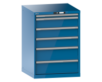 LISTA - Armoire à tiroirs (HxLxP) 100 x 71,7 x 72,5 cm KEY Lock R5012