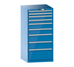 Armoire à tiroirs Lista 36 x 36E  H 145 x L 71,7 x P 72,5 cm 9 tiroirs Key Lock