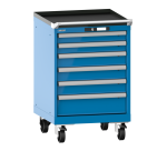 Armoire à tiroirs Lista 27 x 27E  H 89 x L 57,2  x P 72,5 cm 6 tiroirs Key Lock