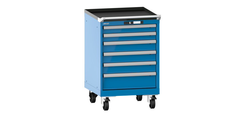 Armoire à tiroirs Lista 27 x 27E  H 89 x L 57,2  x P 72,5 cm 6 tiroirs Key Lock