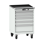 Armoire à tiroirs Lista 27 x 27E  H 89 x L 56,4 x P 57,2 cm 6 tiroirs Key Lock