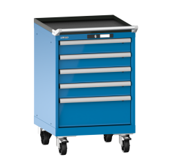Armoire à tiroirs Lista 27 x 27E  H 89 x L 56,4 x P 57,2 cm 5 tiroirs Key Lock