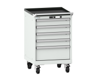 LISTA - Armoire tiroirs mobile (HxLxP) 89 x 56,4 x 57,2 cm KEY Lock R7035