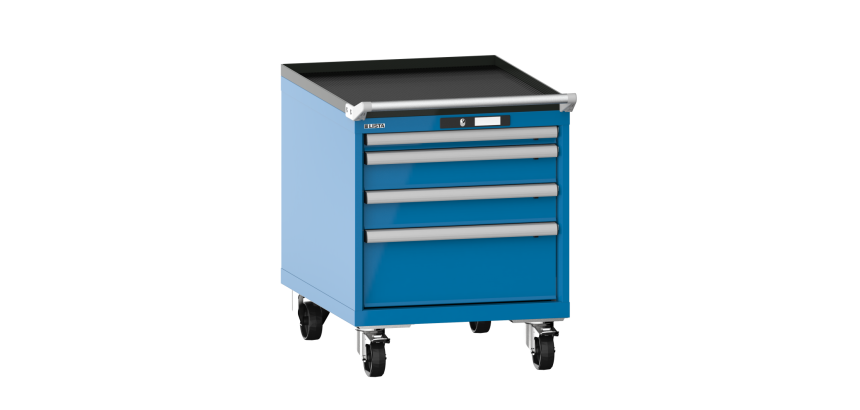 Armoire à tiroirs Lista 27 x 36E  H 72,3 x L 56,4 x P 72,5 cm 4 tiroirs Key Lock