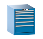 Armoire à tiroirs Lista 27 x 36E H 70 x L 56,4 x P 72,5 cm avec plusieurs tiroirs Key Lock