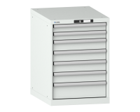 LISTA - Armoire à tiroirs (HxLxP) 80 x 56,4 x 72,5cm KEY Lock R7035