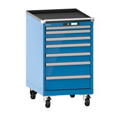 Armoire à tiroirs Lista 27 x 36E  H 99 x L 56,4  x P 72,5 cm 7 tiroirs Key Lock