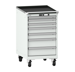 Armoire à tiroirs Lista 27 x 36E  H 99 x L 56,4  x P 72,5 cm 7 tiroirs Key Lock