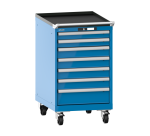 Armoire à tiroirs Lista 27 x 36E  H 99 x L 56,4  x P 72,5 cm 7 tiroirs Key Lock