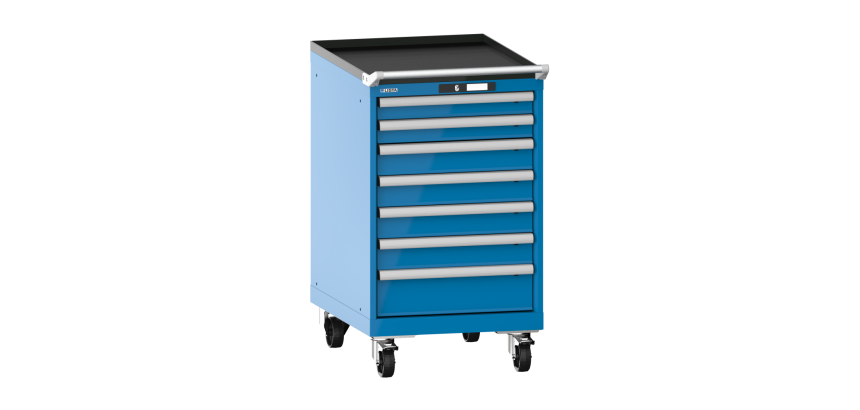 Armoire à tiroirs Lista 27 x 36E  H 99 x L 56,4  x P 72,5 cm 7 tiroirs Key Lock
