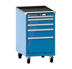 Armoire à tiroirs Lista 27 x 36E  H 99 x L 56,4  x P 72,5 cm 5 tiroirs Key Lock