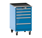 Armoire à tiroirs Lista 27 x 36E  H 99 x L 56,4  x P 72,5 cm 5 tiroirs Key Lock