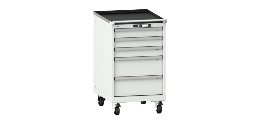 Armoire à tiroirs Lista 27 x 36E  H 99 x L 56,4  x P 72,5 cm 5 tiroirs Key Lock
