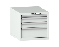 LISTA - Armoire à tiroirs (HxLxP) 53,3 x 56,4 x 72,5 cm KEY Lock R7035