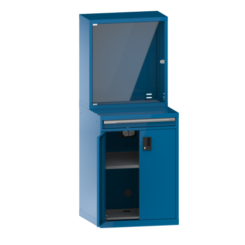 Armoire informatique Lista 36x36E - L 71,7 x P 72,5 x H 180 cm F KEY Lock