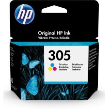 HP inktcartridge 305, 100 pagina's, OEM 3YM60AE, 3 kleuren