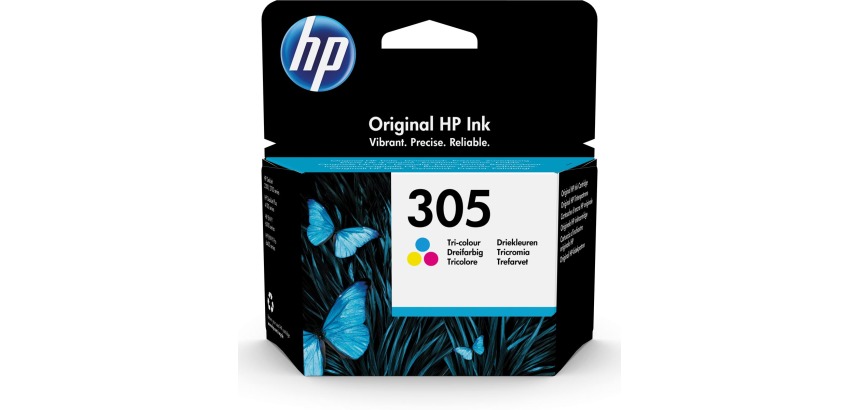 HP 305 ink cartridge, 100 pages, OEM 3YM60AE, 3 colors