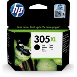 HP 305XL - High Yield - pigmented black - original - ink cartridge