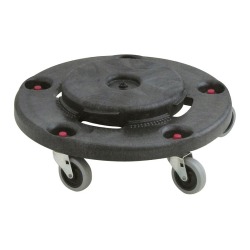 Rubbermaid socle sur roulette Brute, noir