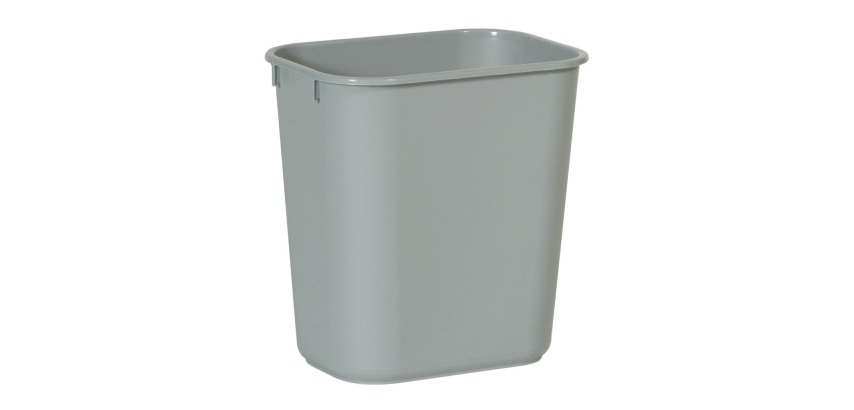 Rubbermaid vuilbak 12,9 l, grijs