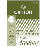 Canson Bloc de dessin Academy, ft 21 x 29,7 cm (A4)