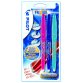 Pilot roller Frixion Ball blister de 3 pièces: rose, turquoise et violet