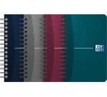 Oxford Office Essentials notebook, 180 pages, 9 x 14 cm, 5 mm squared, assorted colors
