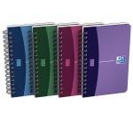 Oxford Office Urban Mix carnet de notes, 180 pages, ft 9 x 14 cm, quadrillé 5 mm, couleurs assorties